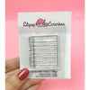 Mini Carimbo Notas 3 Scrapbook Planner - Lilipop