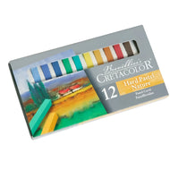 Estojo Giz Pastel Seco Hard Nature Cretacolor com 12 Cores 487 12