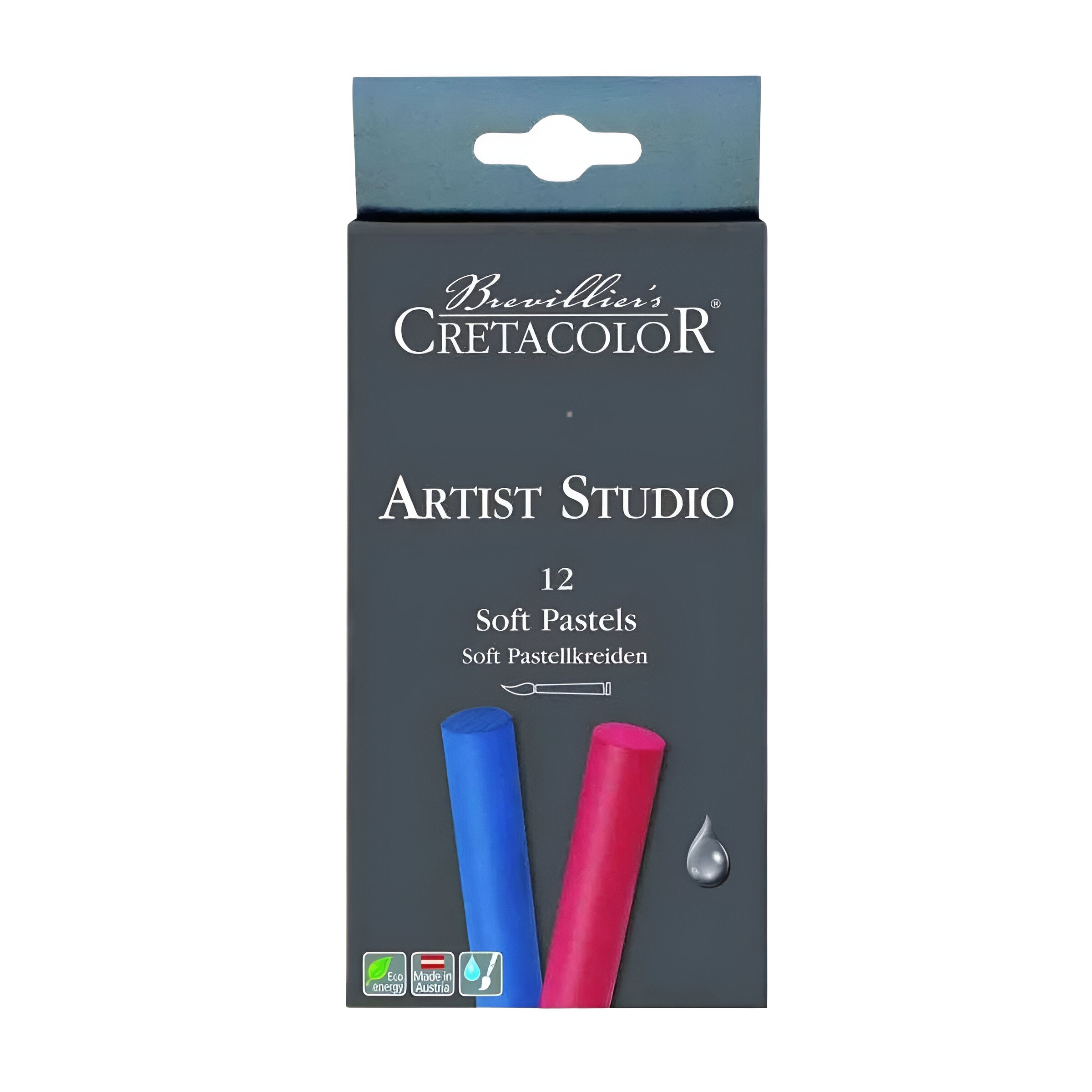 Estojo Giz Pastel Seco Soft Artist Studio Cretacolor 12 Cores - 49012