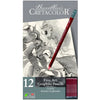 Estojo Lápis Grafite Cleos Fine Art Cretacolor Graduado com 12 Peças - 16052