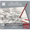 Estojo Lápis Grafite Cleos Fine Art Cretacolor Graduado com 24 Peças - 16024