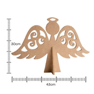 Anjo Natalino G Mdf Cru 43x30cm