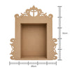 Oratório Mdf Cru 31x26cm 6mm