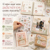 Adesivo com Recorte Coleção Mar Doce Lar Elementos 10,5x18cm para Artesanato e Scrapbook Adl3-037 - Litoarte