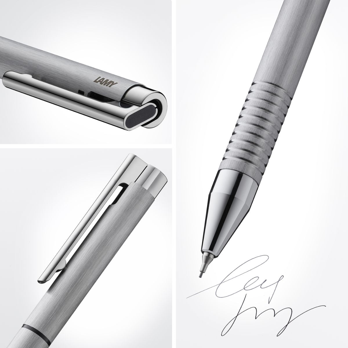 Caneta Multifunções Lamy Logo Twin Pen Ponta M 0.5Mm 606 - Escovado Fosco
