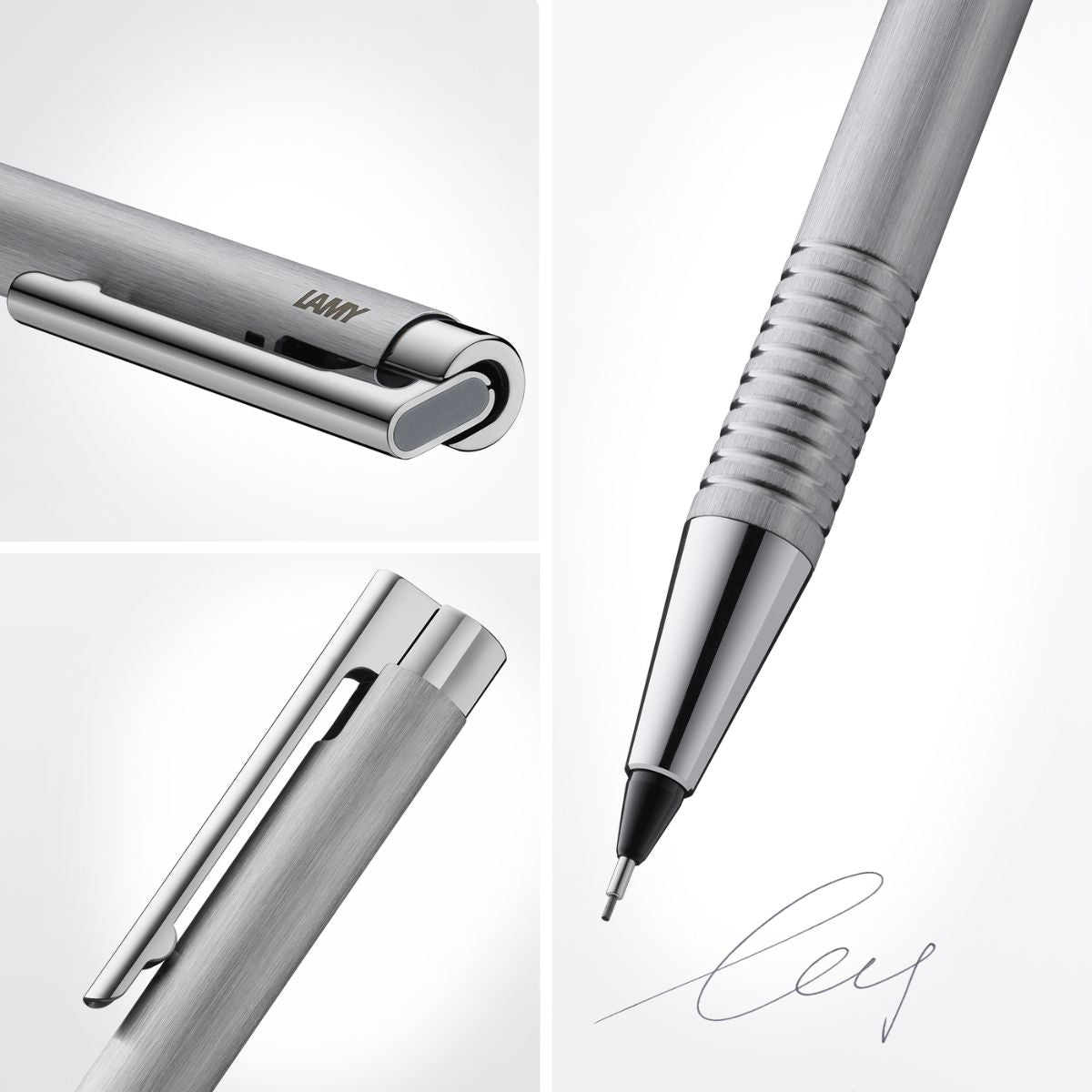 Lapiseira Técnica Lamy Logo 0.7Mm 106 - Escovado Fosco