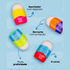 Apontador e Borracha Club - Cores Sortidas - Cis