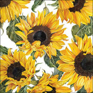 Guardanapo para Decoupage Ambiente 33x33cm com 2 Unidades - Girassóis Florecendo