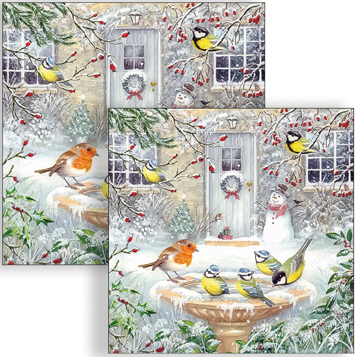 20 Guardanapos para Decoupage Ambiente Banho de Alegria