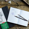 Caderno Sketchbook Academy A4 135g com 64 Folhas 21x29,7cm - Derwent  