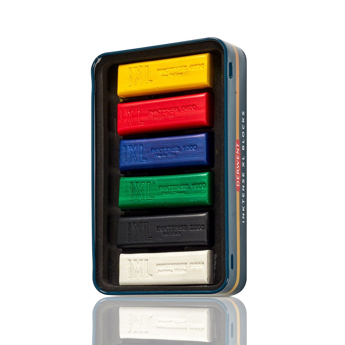 Estojo Carvão Xl Inktense com 6 Cores - Derwent  