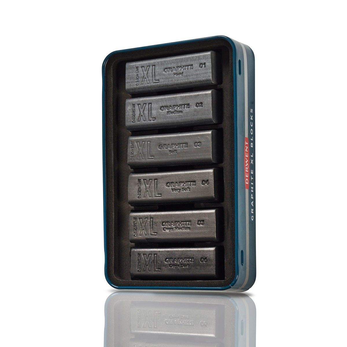Estojo Carvão Xl Graphite com 6 Cores - Derwent  