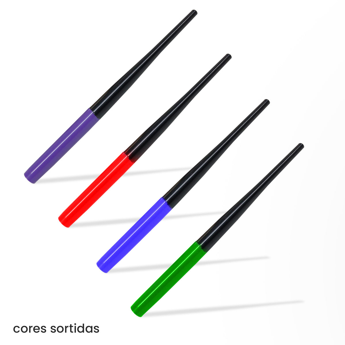 Cabo Plástico para Pena para Caligrafia Caligrafica - Cores Sortidas