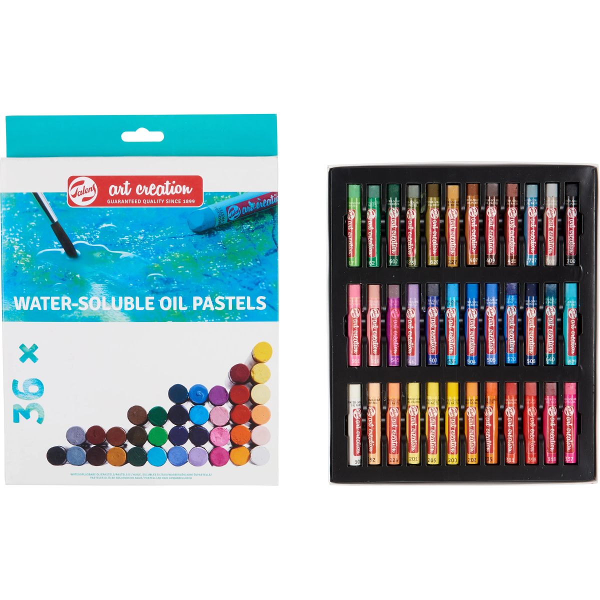 Estojo de Giz Pastel Oleoso Art Creation com 36 Cores - Royal & Talens 9029136m