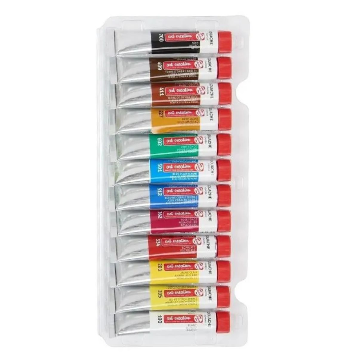Estojo de Tinta Guache Art Creation 12ml com 12 Cores - Royal & Talens 9021612m
