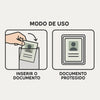 Protetor + Flex para Novo Rg Nova Medida 6,6x9,9cm Dac - 1771