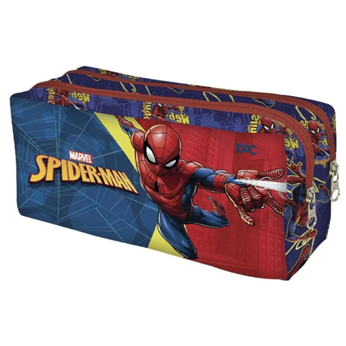 Estojo Duplo 195x87x76mm Homem Aranha Dac - 5094