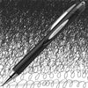Caneta para Papel Rollerball Jetstream 1.0Mm Retrátil Uniball - Preto