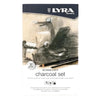 Estojo Lata Lápis Carvão Lyra Rembrandt Charcoal Set 12 Peças