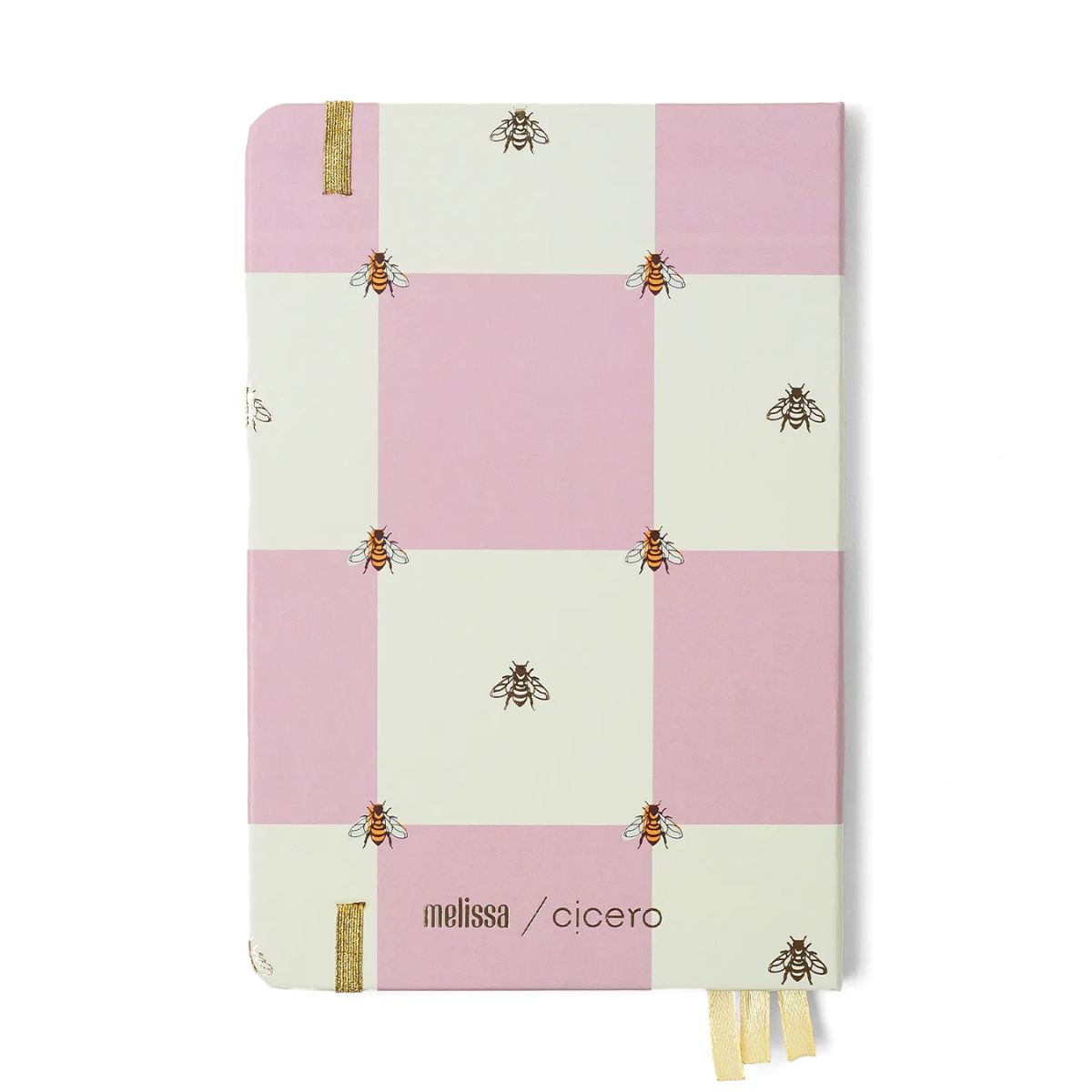Caderneta Clássica Cicero 14x21cm 192 Páginas Tri Melissa Casa das Abelhas Rose