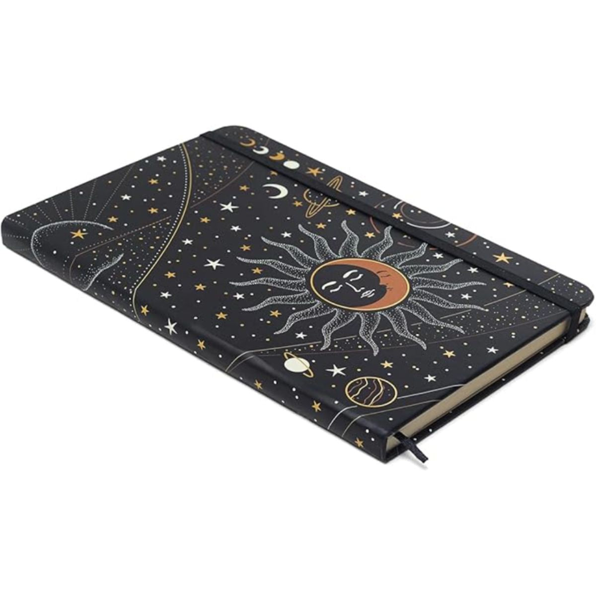 Caderneta Clássica Cicero Astral Eclipse Preto 14x21cm 160 Páginas Pautado