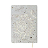Caderneta Clássica Cicero Astral Mare Off White 14x21cm 160 Páginas sem Pauta