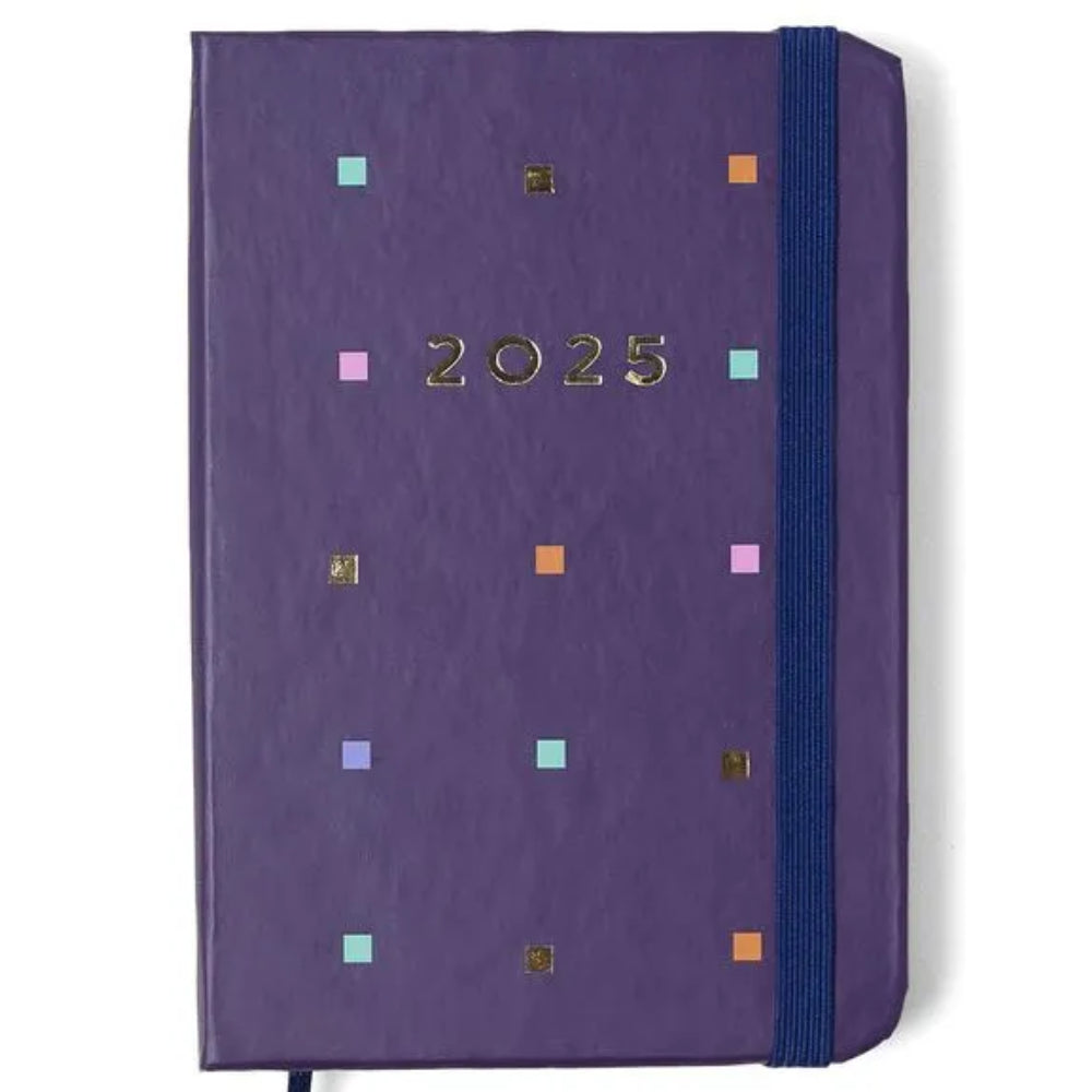 Agenda Planner Cicero Semanal 9x13 Bossa Nova Pontos Azul 160 Fls
