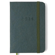 Agenda Planner Cicero Semanal 9x13 Classica Verde Oliva 160 Fls