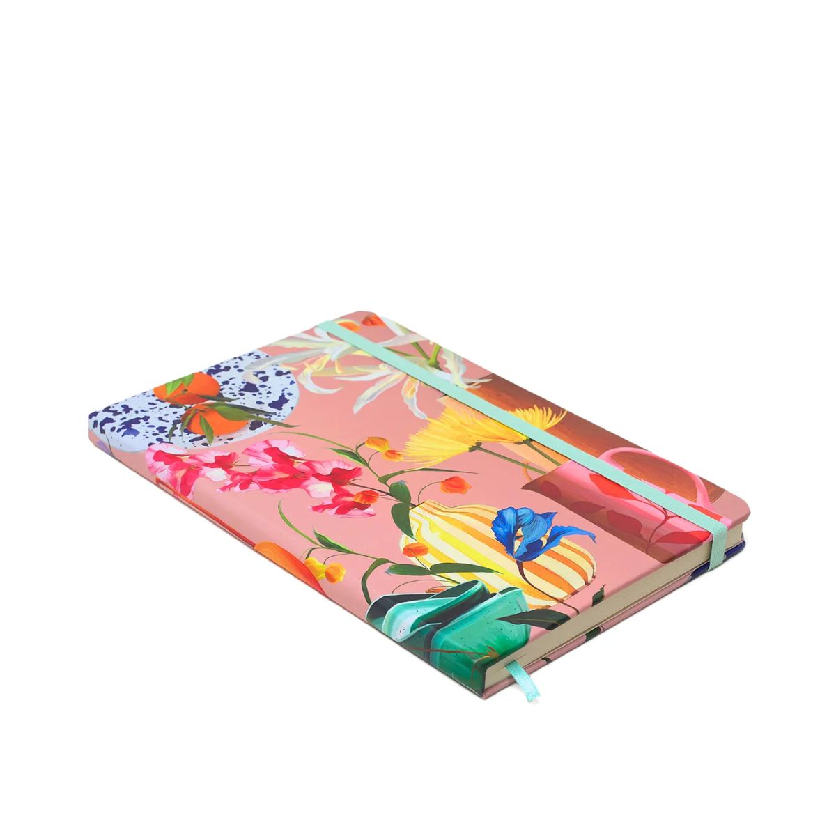 Caderneta Clássica Cicero Ateliê Rosa 14x21cm 160 Páginas Pautado
