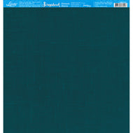 Papel para Scrapbook Estampas Basicas Coleção Floral 3d Textura Verde 30,5x30,5cm para Scrapbook e Papelaria Criativa Sbb-215 - Litoarte
