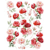 Transfer de Imagem Médio Lili Negrão Rosas Silvestres 15x19,5cm para Artesanato e Decoração Tim1-001 - Litoarte