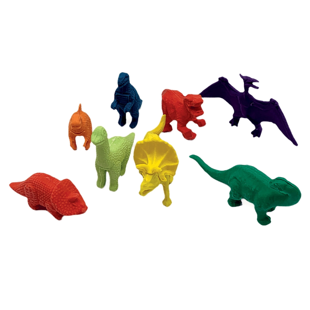 Kit Mini Borracha Dino com 4 Unidades - Leo & Leo 10192