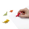 Kit Mini Borracha Dino com 4 Unidades - Leo & Leo 10192