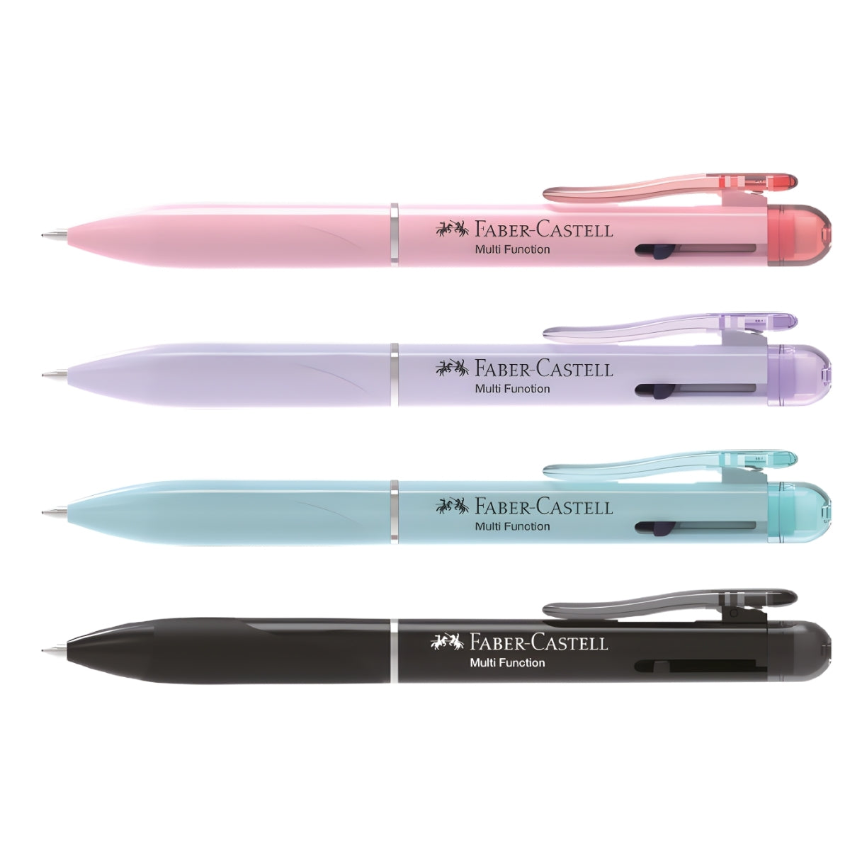 Caneta + Lapiseira 3 em 1 0,7mm Azul/preto Expositor 18 Unidades - Faber-castell Lp0731mix