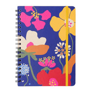 Caderno Colegial Espiral Cicero 17,3x24cm 80 Folhas Pautado - Polen Aromas Azul