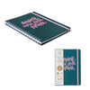 Caderno Colegial Espiral Cicero 17,3x24cm 80 Folhas Pautado - Kemily Desperte Verde