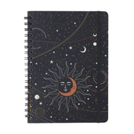 Caderno Colegial Espiral Cicero 17,3x24cm 80 Folhas Pautado - Eclipse Preto
