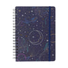 Caderno Colegial Espiral Cicero 17,3x24cm 160 Folhas Pautado - Astral Mare Azul
