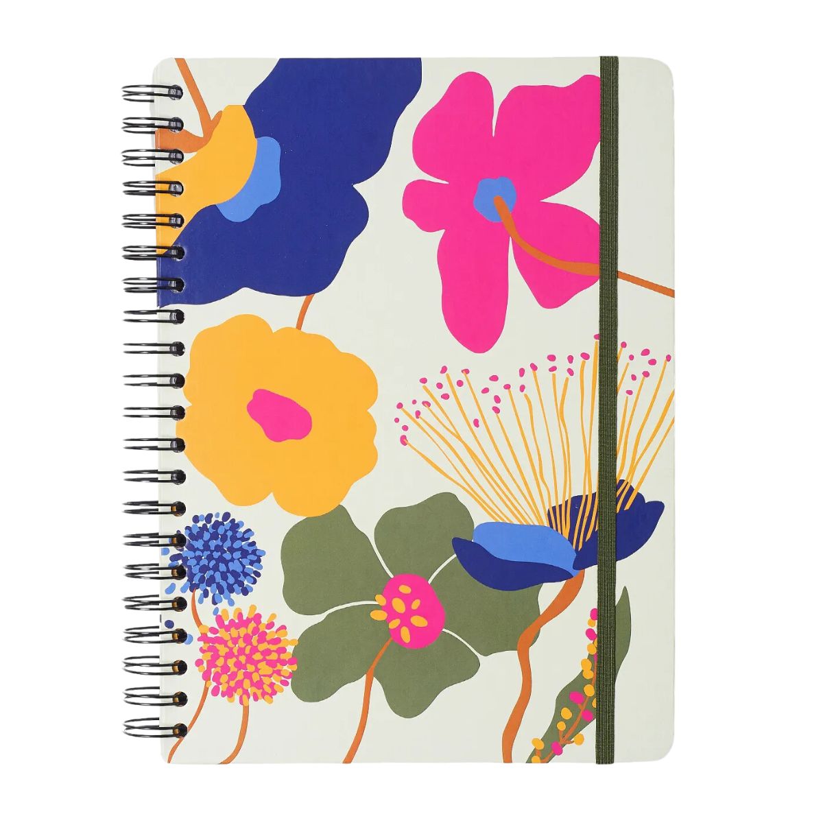 Caderno Universitário Espiral Cicero 20x28cm 160 Folhas Pautado - Polen Aromas Off White