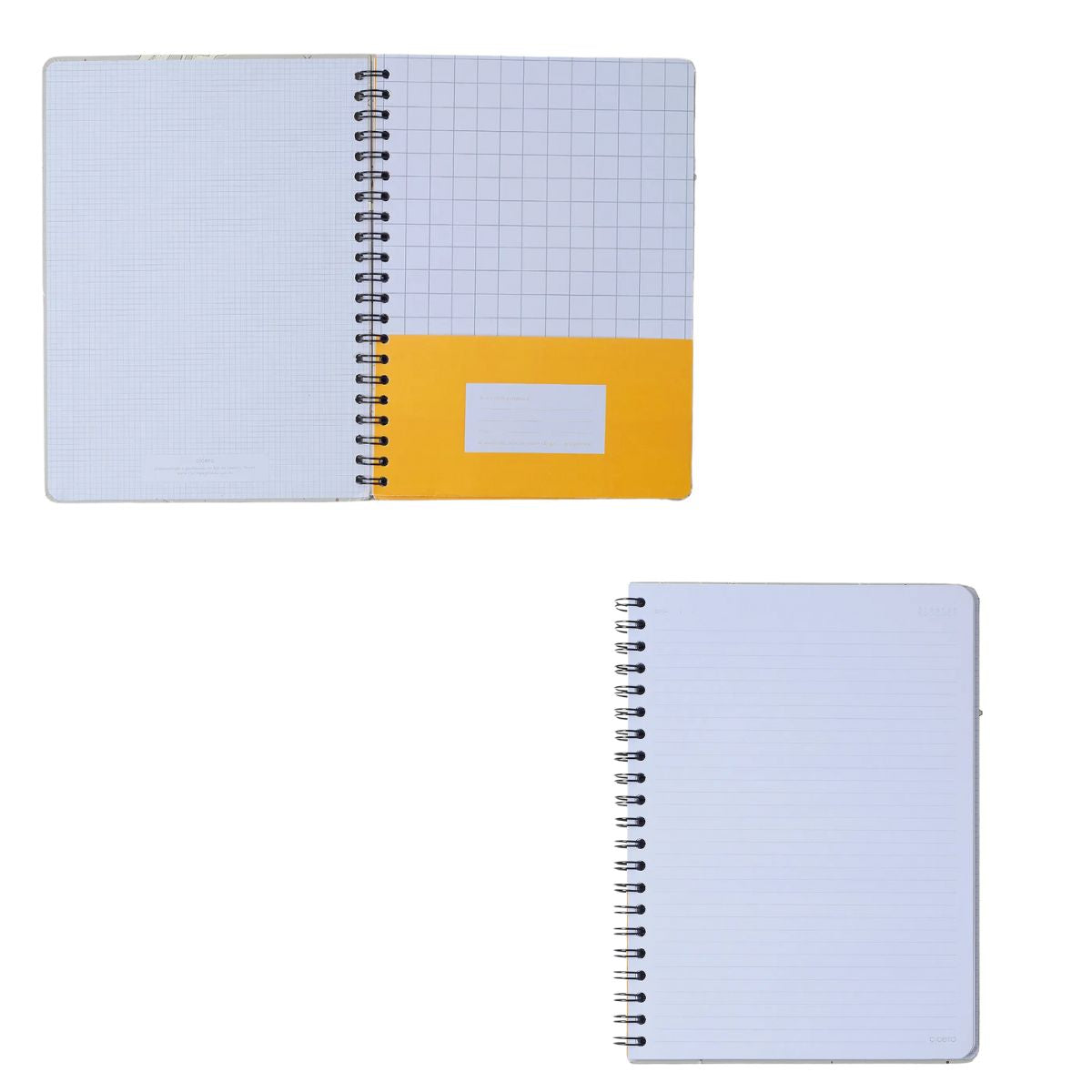 Caderno Universitário Espiral Cicero 20x28cm 160 Folhas Pautado - Melissa Colmeia