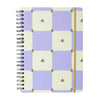 Caderno Universitário Espiral Cicero 20x28cm 160 Folhas Pautado - Melissa Casa das Abelhas Lilás
