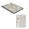 Caderno Universitário Espiral Cicero 20x28cm 80 Folhas Pautado - Astral Mare Off White