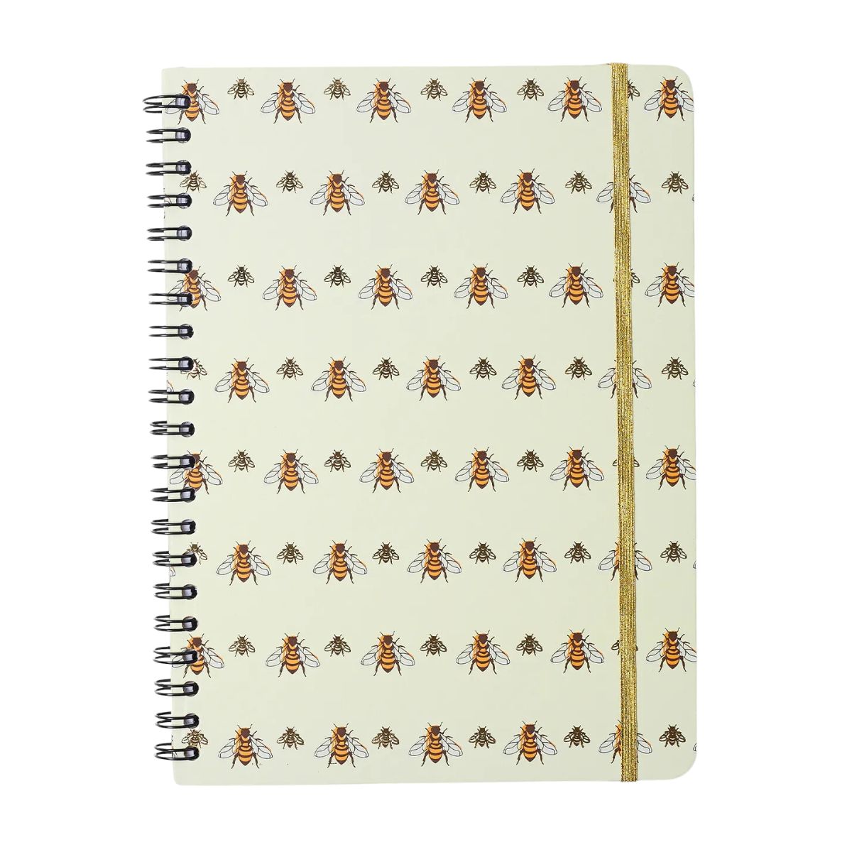 Caderno Universitário Espiral Cicero 20x28cm 80 Folhas Pautado - Melissa Favo de Abelhas