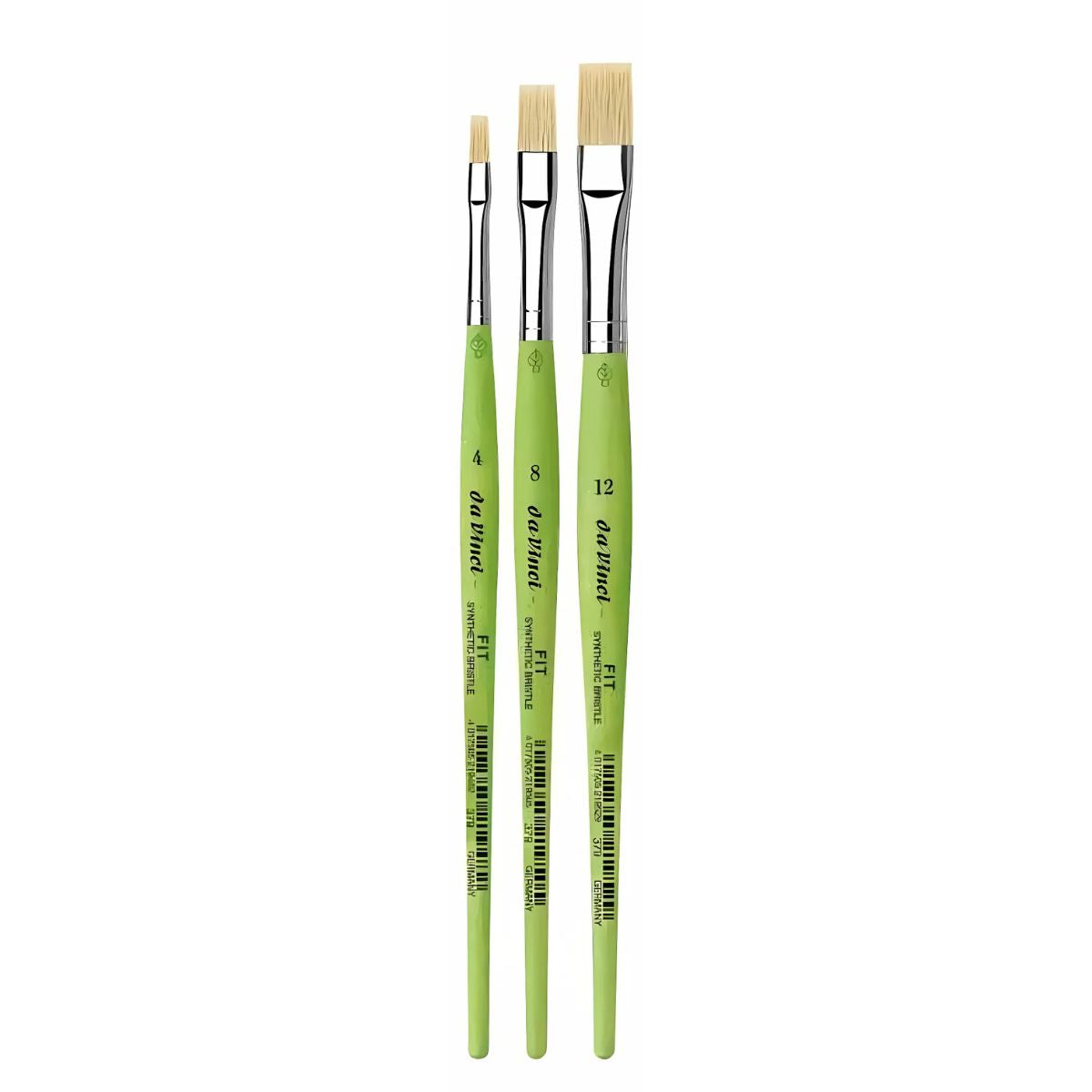 Kit Pincel da Vinci Fit Sintéticos 3 Unidades - Série 379 