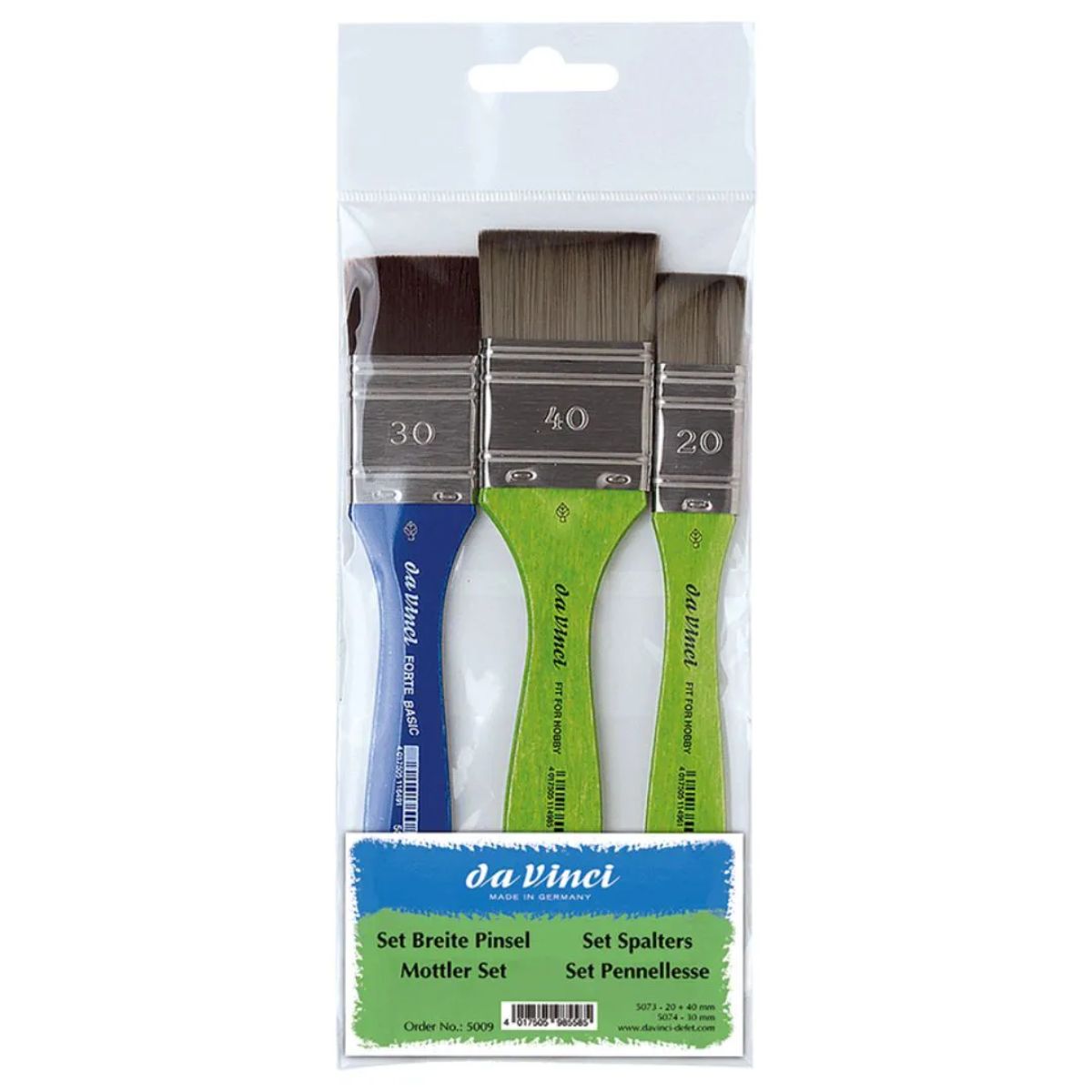 Kit Trinchas da Vinci com 3 Unidades - Séries 5073 e 5074
