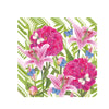 Guardanapo para Decoupage Ambiente 33x33cm com 2 Unidades - Peônias e Lírios