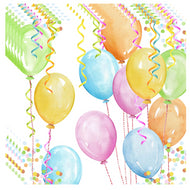 Guardanapo para Decoupage Ambiente 33x33cm com 2 Unidades - Balões de Festa