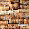 Guardanapo para Decoupage Ambiente 33x33cm com 2 Unidades - Rolhas de Vinho