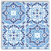 Guardanapo para Decoupage Ambiente 33x33cm com 2 Unidades - Azulejos Azuis 