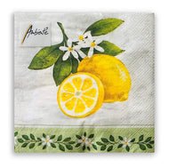Guardanapo para Decoupage Ambiente 33x33cm com 2 Unidades - Ramo de Limão